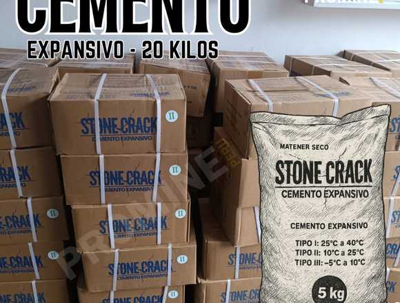 Cemento Expansivo Rompe Roca - Envios en Arequipa (Distrito)