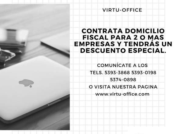 VIRTU-OFFICE EL DOMICILIO FISCAL SEGURO en Naucalpan de Juárez (Municipio)