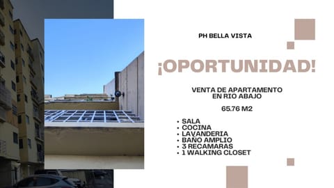 Apartamen en venta- Rio abajo en Panamá (Distrito)