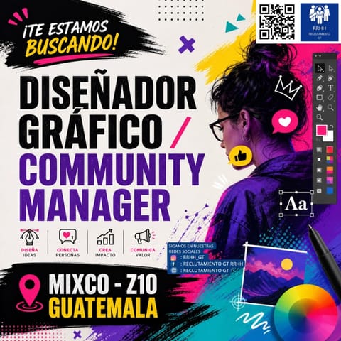 DISEÑADOR GRAFICO CAJERO VENDEDORES GUATEMALA en Quetzaltenango (Municipio)