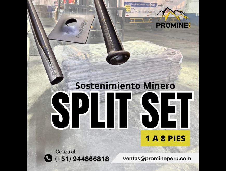 Split Set para sostenimiento | minería subterránea