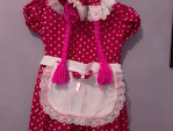 Disfraz de muñeca para niña talla 4 en Plaza (Municipio)