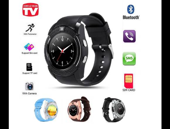 Reloj inteligente smartwatch v8 conexión Bluetooth en Chigorodó (Municipio)