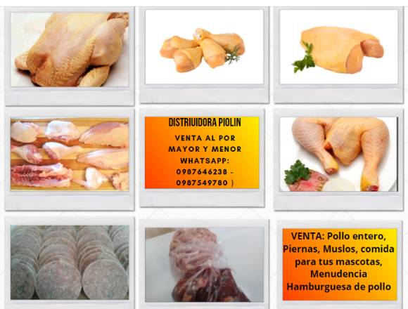 Venta de Pollos frescos enteros en Cuenca (Cantón)