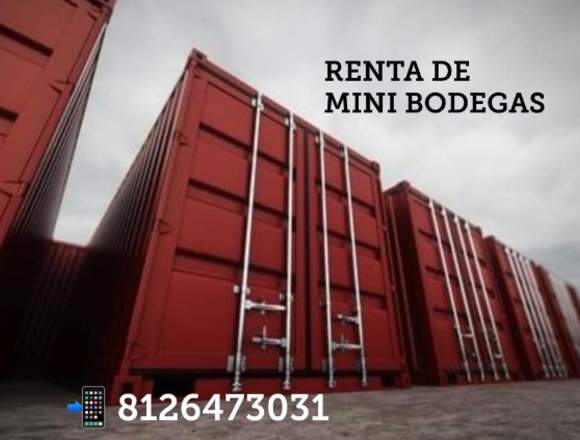 RENTA DE MINI BODEGAS en Monterrey (Municipio)