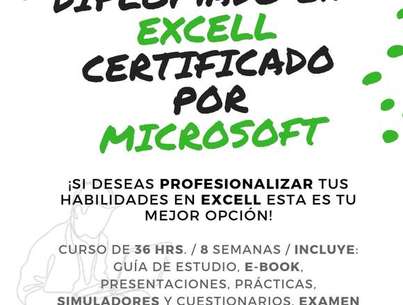 CURSO DE EXCELL CERTIFICADO en Mérida (Municipio)