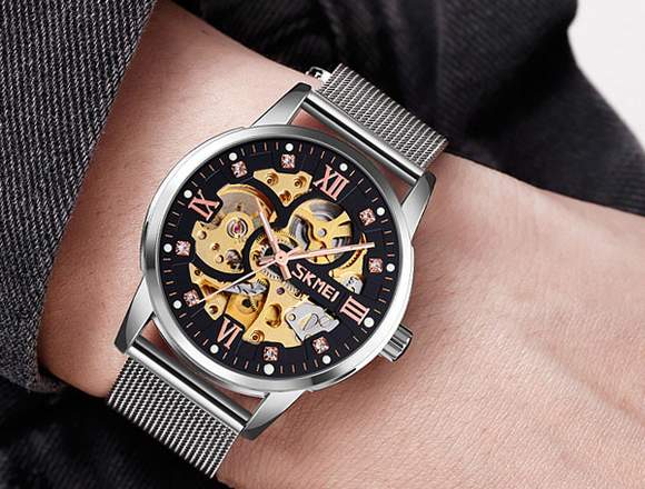 RELOJ ANÁLOGO HEART GEAR - PLATEADO en Aguascalientes (Municipio)