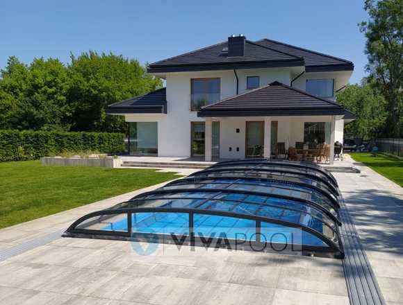 Überdachung Pool ELEGANT 8,68 Abdeckung Klar Dach in Berlin (Lokalität)