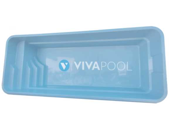 GFK Pool VERONA 8,9 Polyester Einbaubecken komplet in Berlin (Lokalität)