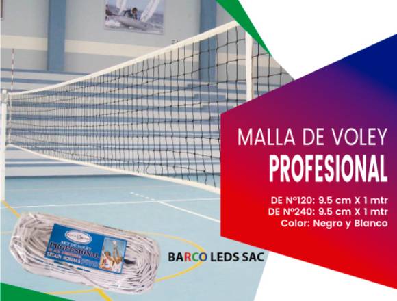 MALLA DE VOLEY PROFESIONAL en San Miguel (Lima 32) (Distrito)