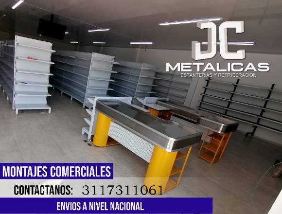 ESTANTERIAS Y GONDOLAS PARA SUPERMERCADOS en Santiago de Cali (Municipio)