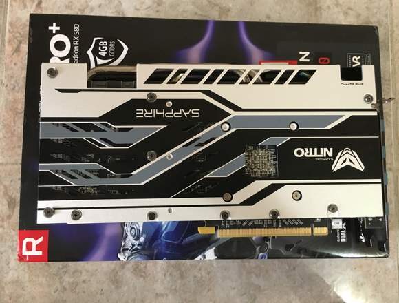 Tarjeta grafica Sapphire Nitro+ Rx 580 4 Gb