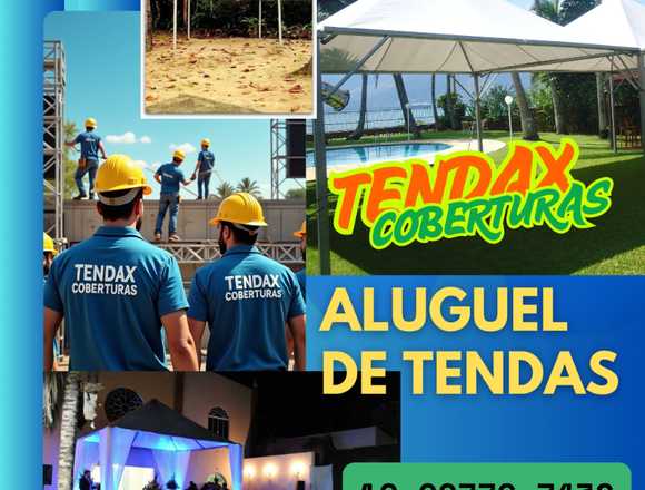 Aluguel de tendas para festas e lazer em Pindamonhangaba (Municipio)