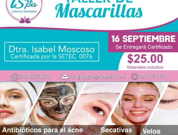 Aprende a Elaborar Mascarillas Faciales en Empalme (Cantón)