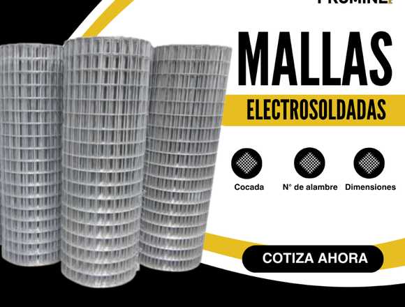 MALLA ELECTROSOLDADA || NEGRA || PROMINE PERU en Ayacucho (Distrito)