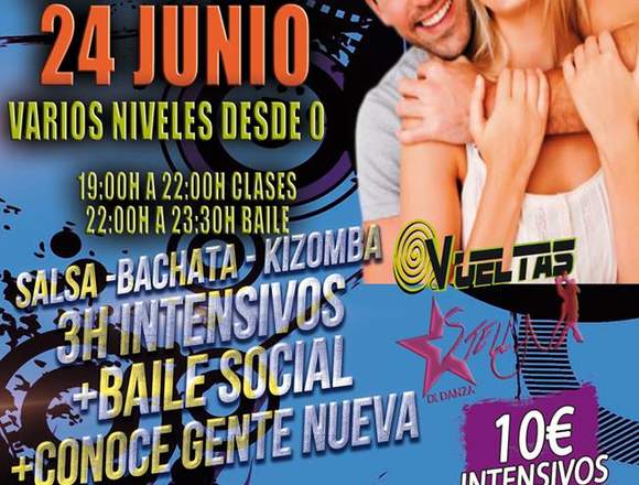 INTENSIVOS DE BAILE (RITMOS LATINOS) en Madrid (Municipio)