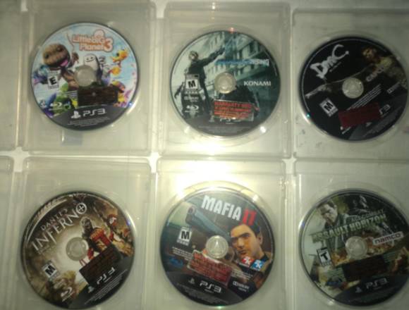 Gran variedad de videojuegos ps3 usados en San Salvador (Municipio)