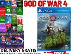God of war 4 ps4 usado en venta en San Salvador (Municipio)
