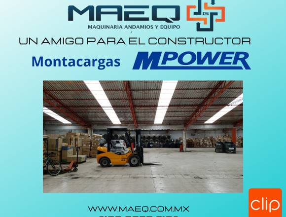 Montacargas Mpower con motor Nissan en Toluca (Municipio)