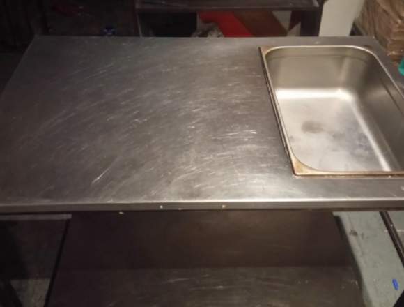 Meson De Acero Inoxidable Con Bandeja en Lago Buenos Aires (Localidad)