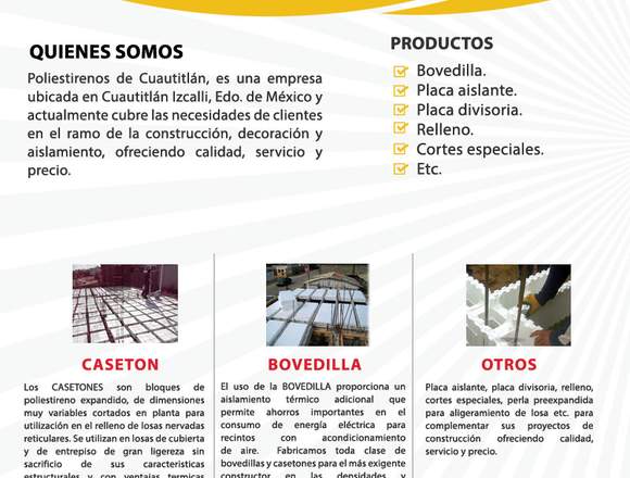 POLIESTIRENOS DE CUAUTITLAN en Cuautitlán (Municipio)