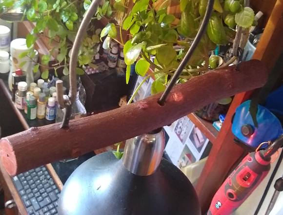 Lámpara artesanal damajuana colgante en Buenos Aires (Localidad)