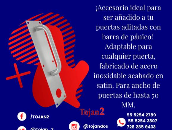 ACCESORIO PLACA JALADERA en Lerma (Municipio)