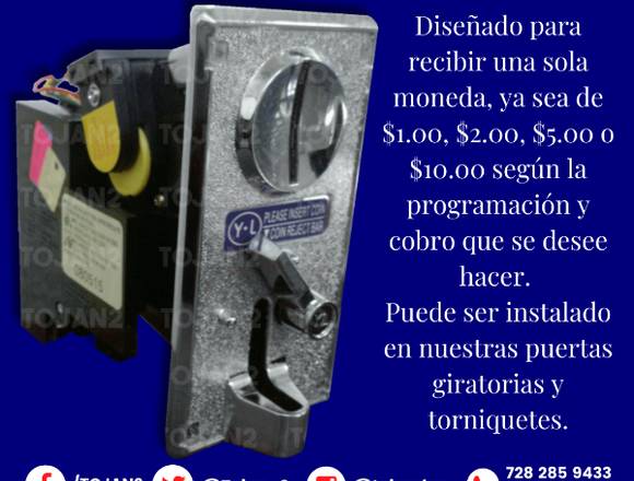 MONEDERO UNIMONEDA PARA COBRO AL ACCESO en Naucalpan de Juárez (Municipio)