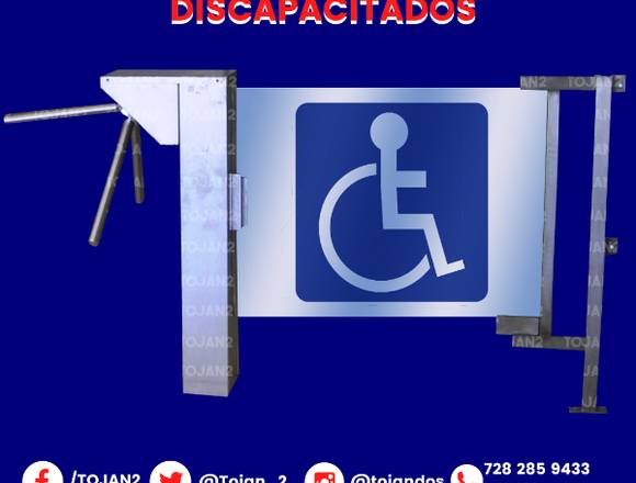 TORNIQUETE CON ENTRADA PARA DISCAPACITADOS en Lerma (Municipio)