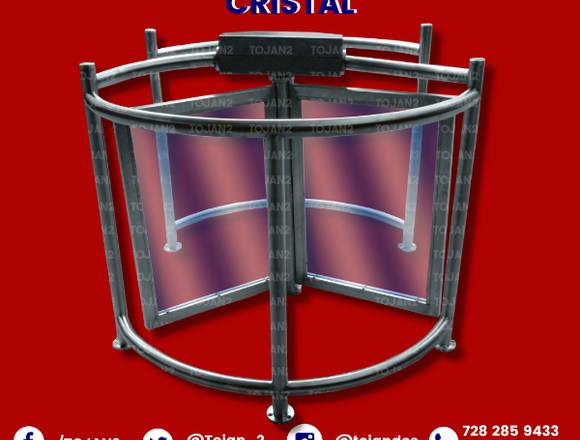 TORNIQUETE CON PANELES DE CRISTAL en Lerma (Municipio)