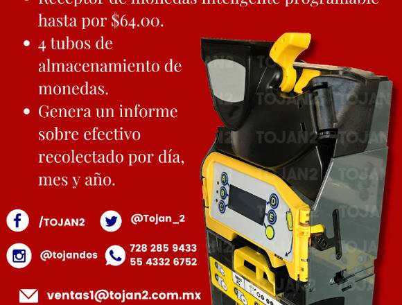 TRAGAMONEDAS INTELIGENTE DE COBRO en Naucalpan de Juárez (Municipio)