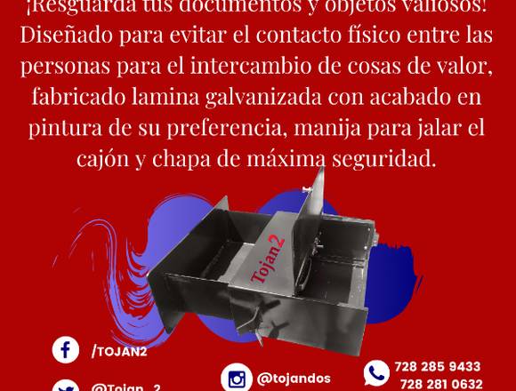 Caja de seguridad deslizable en Lerma (Municipio)