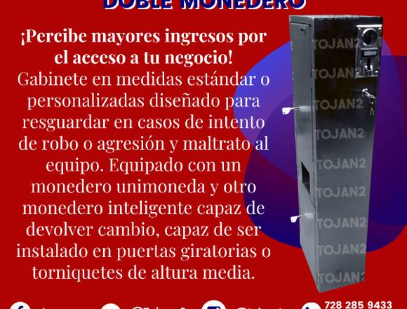 GABINETE DE PROTECCIÓN CON DOBLE MONEDERO en Lerma (Municipio)