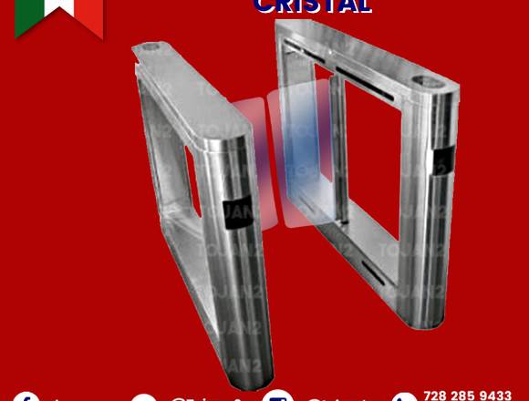 TORNIQUETE ABATIBLE DE CRISTAL en Naucalpan de Juárez (Municipio)