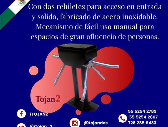 Torniquete de 3 brazos en Lerma (Municipio)