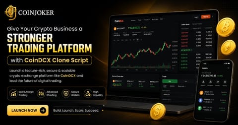Build Your Own Crypto Exchange with a CoinDCX Clone Script