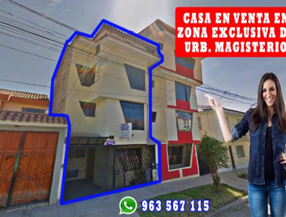 EXCELENTE CASA EN URB. MAGISTERIO, CUSCO en Cusco (Distrito)