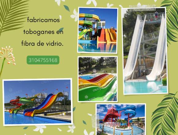 Fabricación de toboganes en fibra de vidrio. en Córdoba (Municipio)
