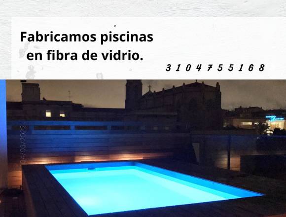 Te diseñamos piscinas en fibra de vidrio. en Los Córdobas (Municipio)