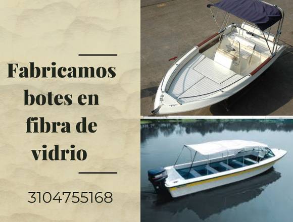 Diseñamos botes hechos en fibra de vidrio. en Ciénaga (Municipio)