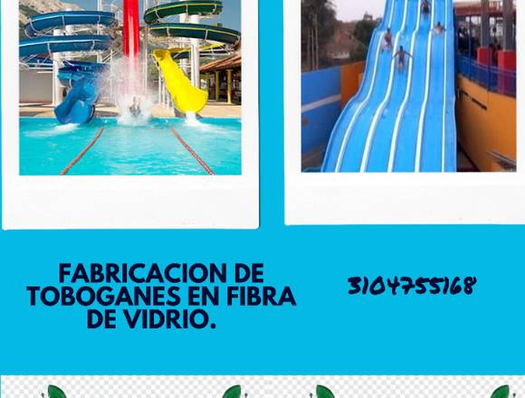 Toboganes en fibra de vidrio. en Córdoba (Municipio)