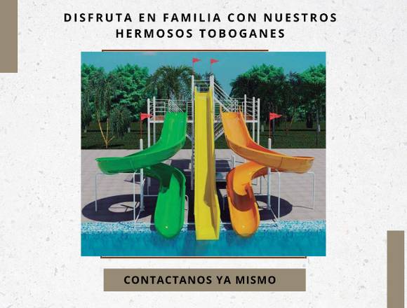 Disfruta en familia con nuestros toboganes. en Valledupar (Municipio)