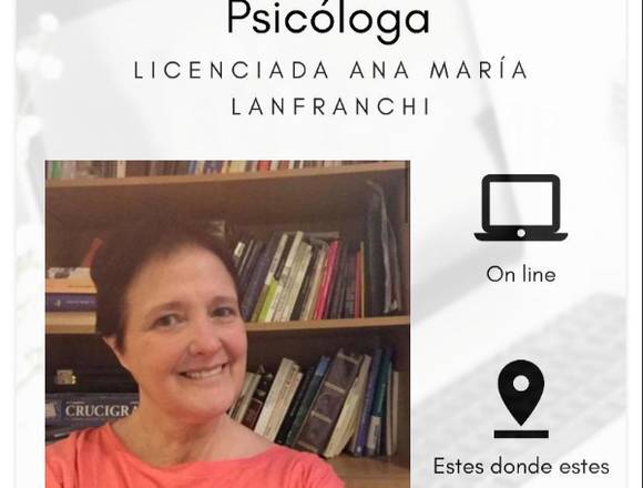 Psicologa Lic. Terapia Online en Las Rozas de Madrid (Municipio)