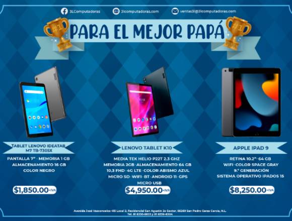 Tablet, Para el mejor papa! en San Pedro Garza García (Municipio)