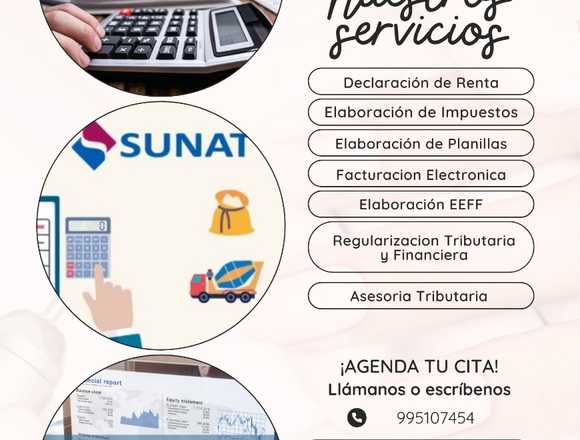 Servicios Contables - Tributarias en Chincha Alta (Distrito)