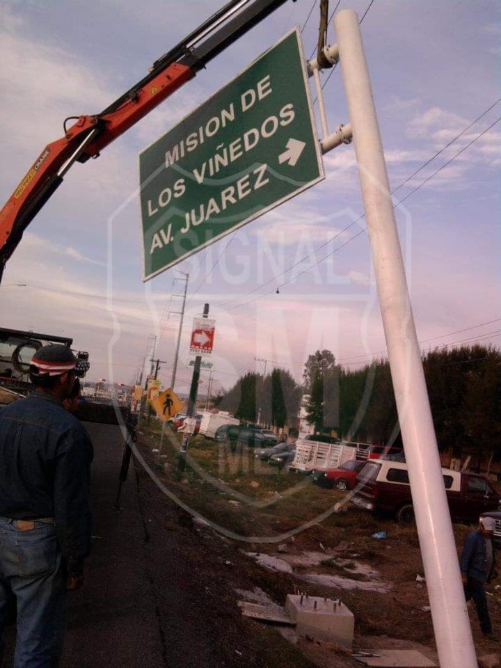 Fabricante de señales informativas de destino