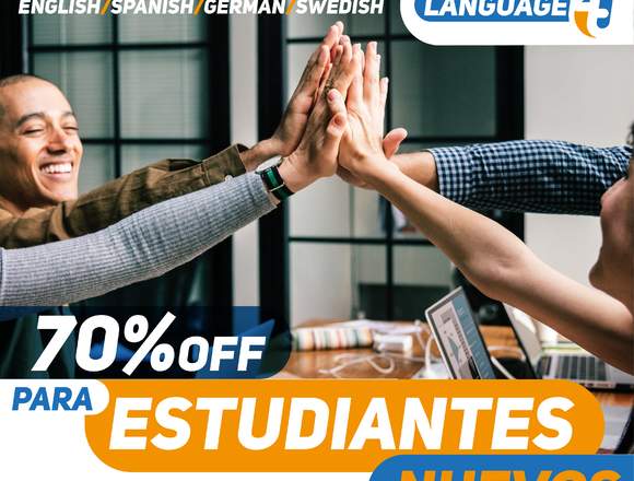CLASES DE INGLES, ALEMÁN, ESPAÑOL, SUECO en Campo de la Cruz (Municipio)