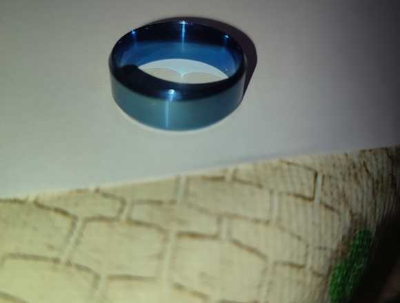 ANILLO AZUL NUEVO 5 €