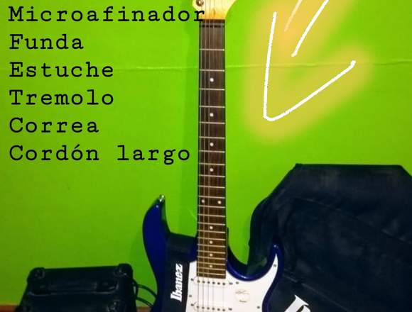 Guitarra eléctrica marca Ibáñez en Santiago (Comuna)