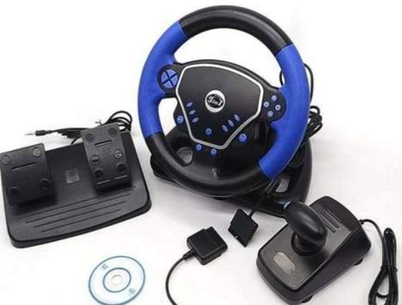 Volante Pedal Juegos Computador Pc Laptop Ps2 Ps3 en Pichincha (Cantón)